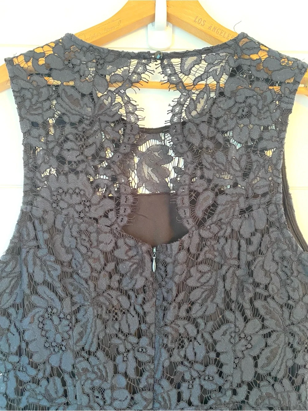 Banana Republic Navy Floral Lace Dress (size 10)